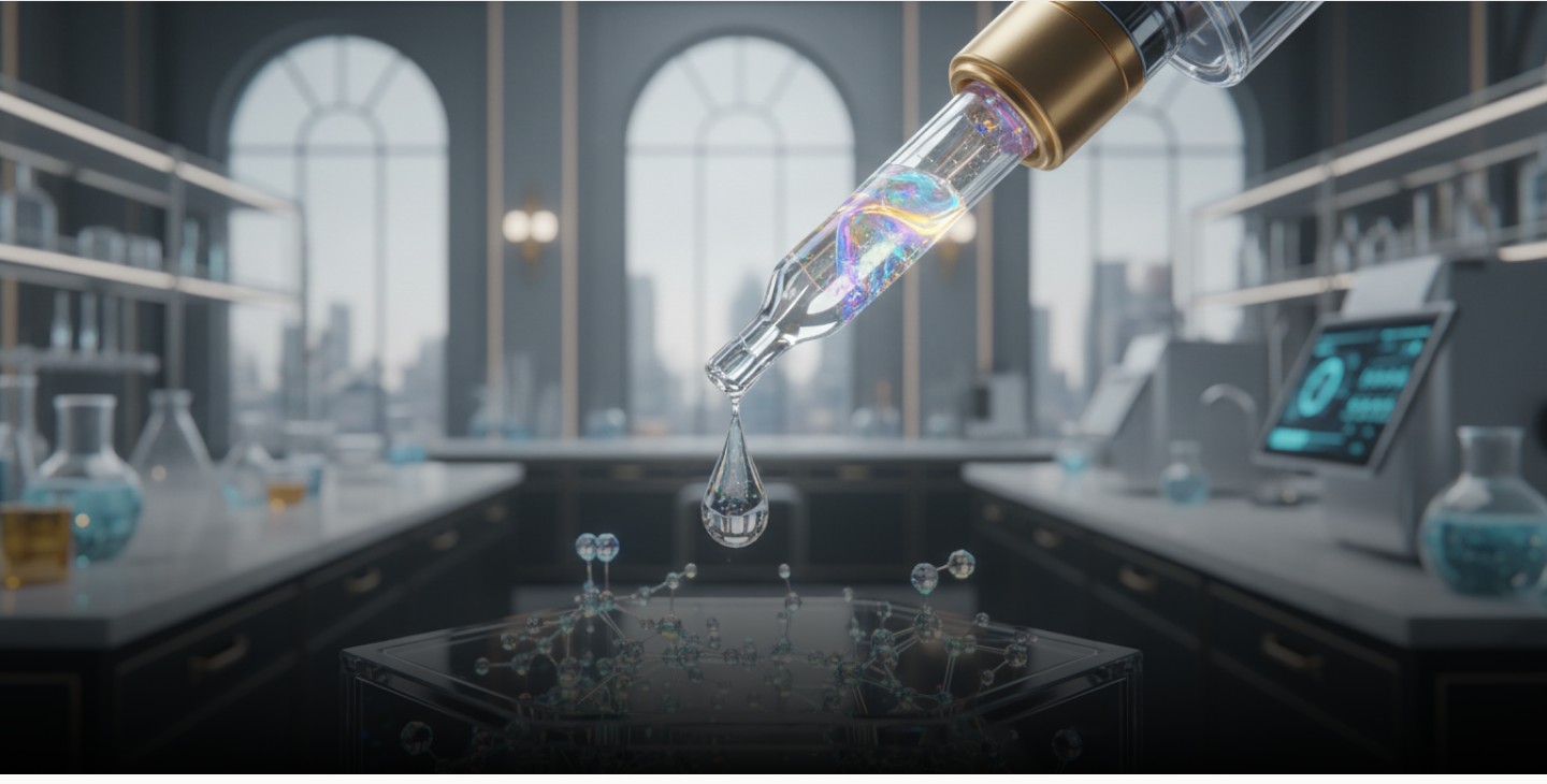 Recherche moléculaire en laboratoire